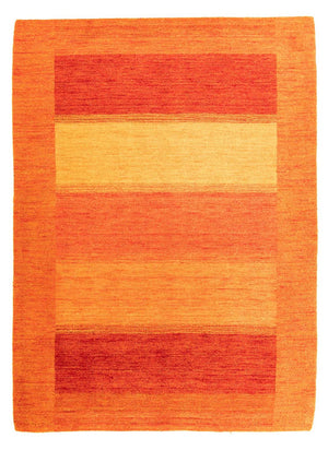 Uldtæppe - 225 x 162 cm - orange