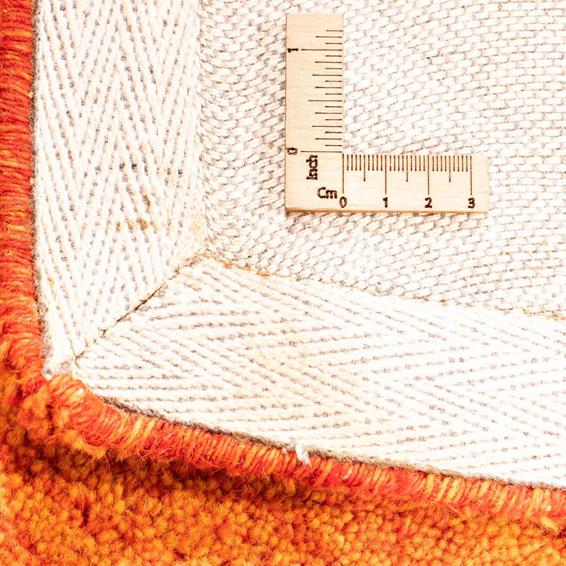 Uldtæppe - 225 x 162 cm - orange