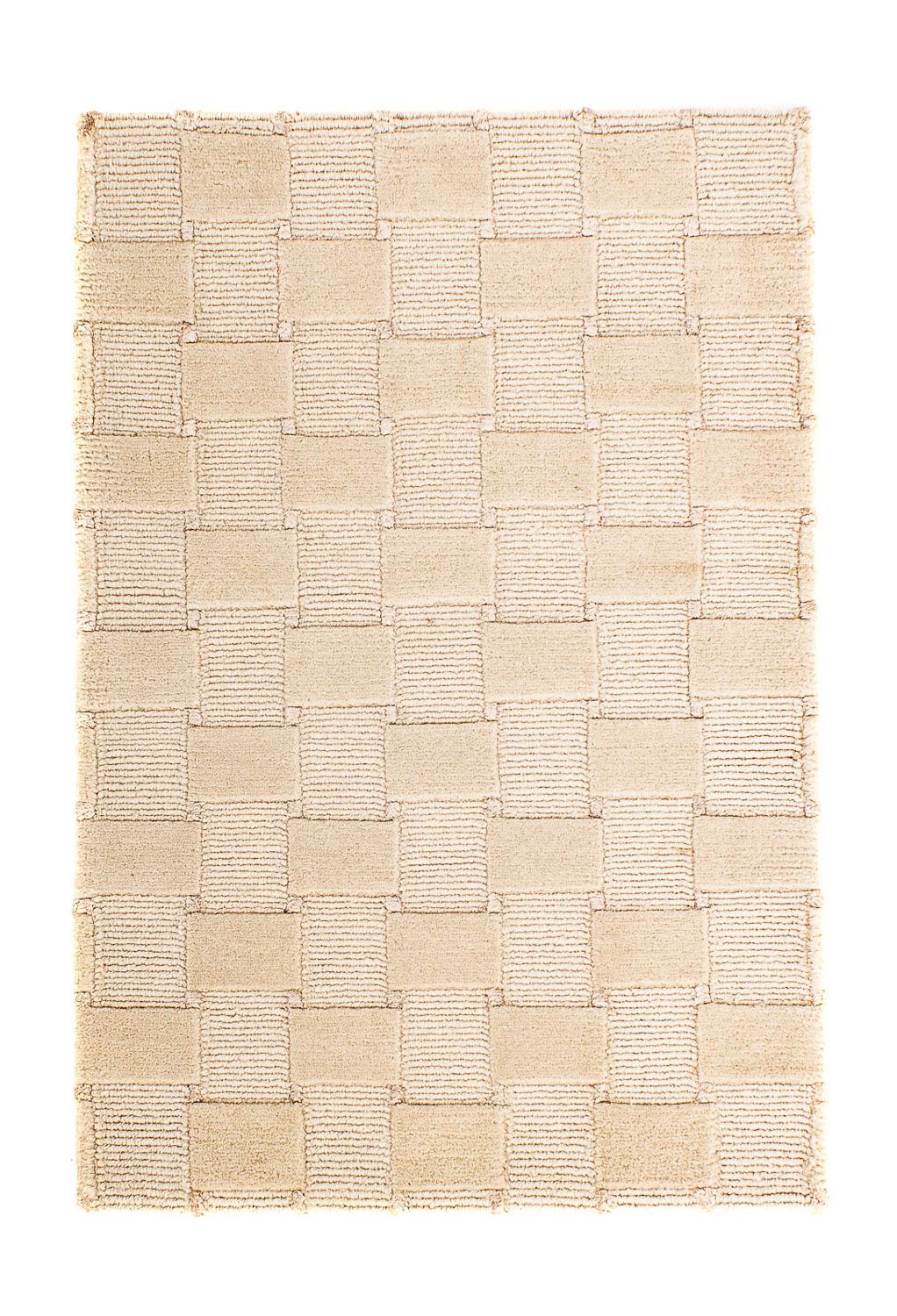 Nepal Tæppe - 90 x 60 cm - beige