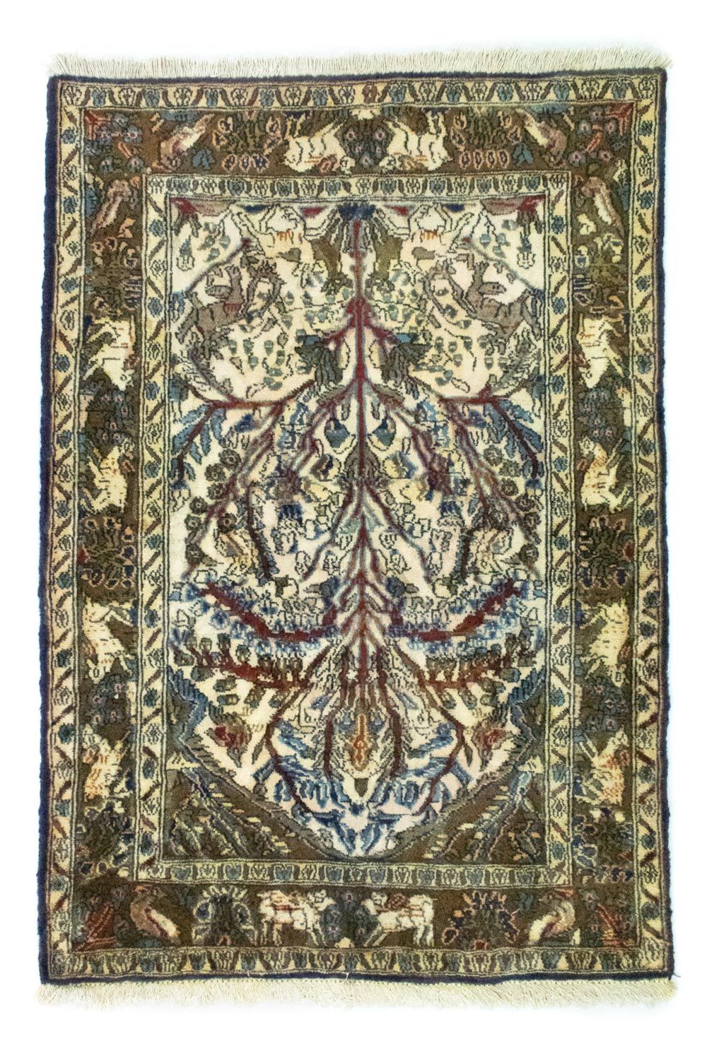 Persisk tæppe - Classic - 117 x 82 cm - beige