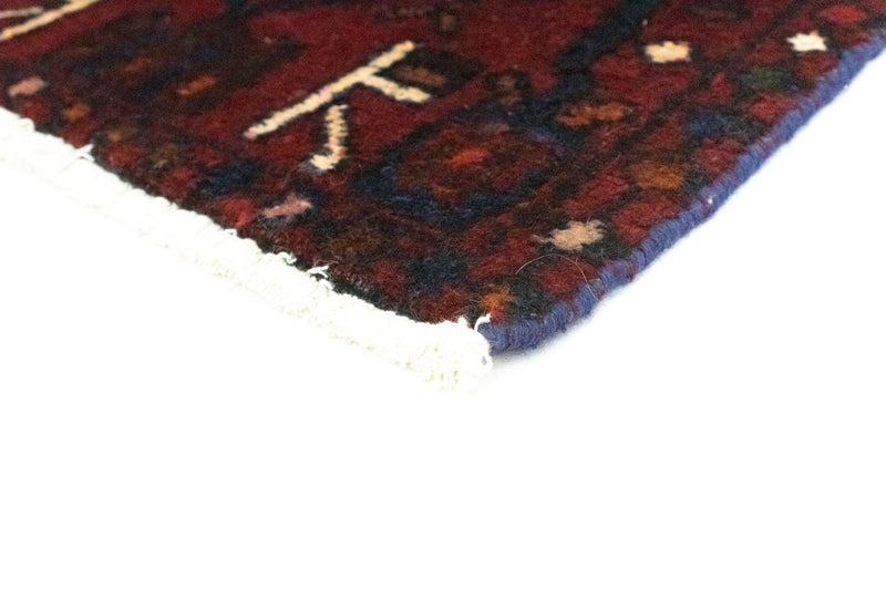 Persisk tæppe - Nomadisk - 100 x 50 cm - rød