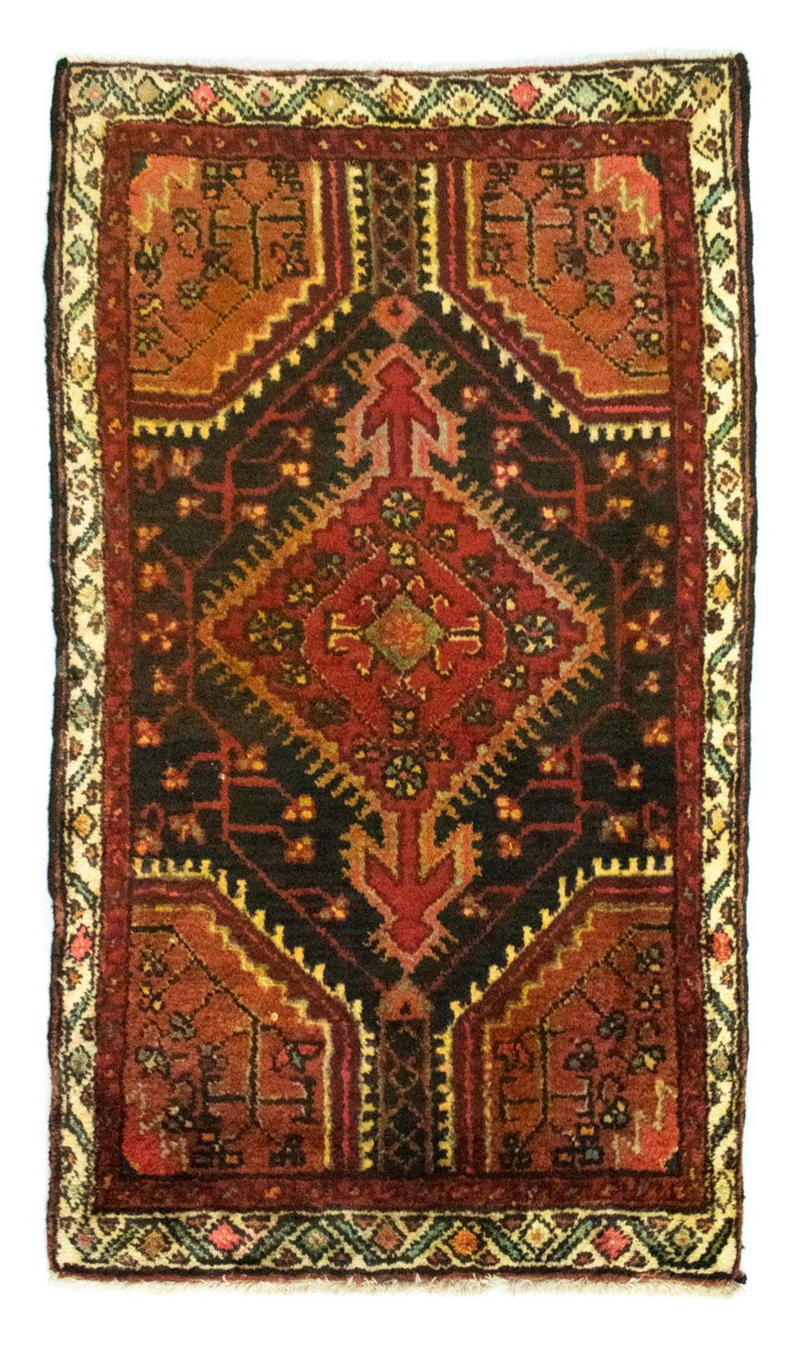 Persisk tæppe - Nomadisk - 106 x 65 cm - blå