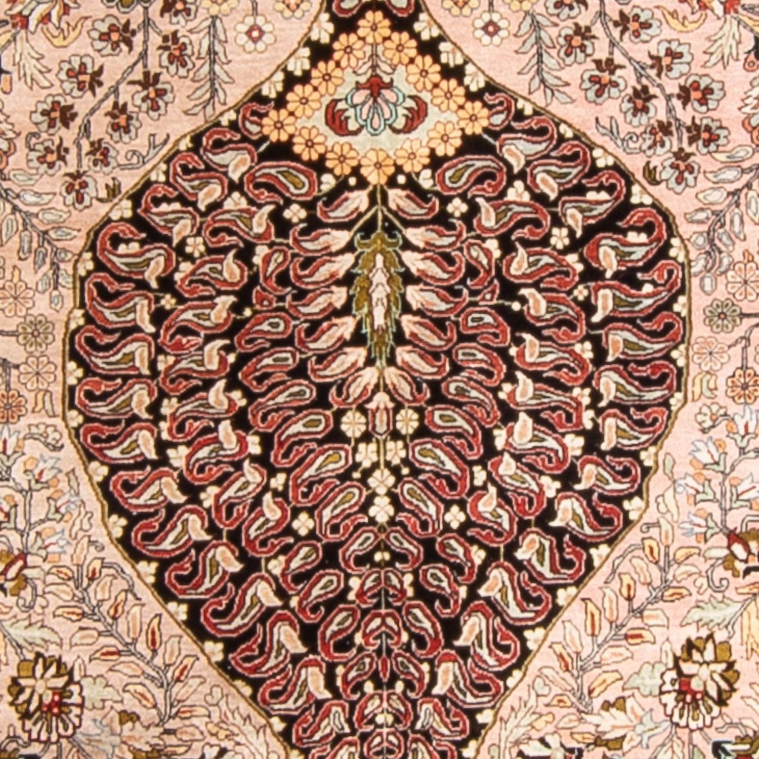 Løber Silketæppe - China Silk - 200 x 104 cm - laks