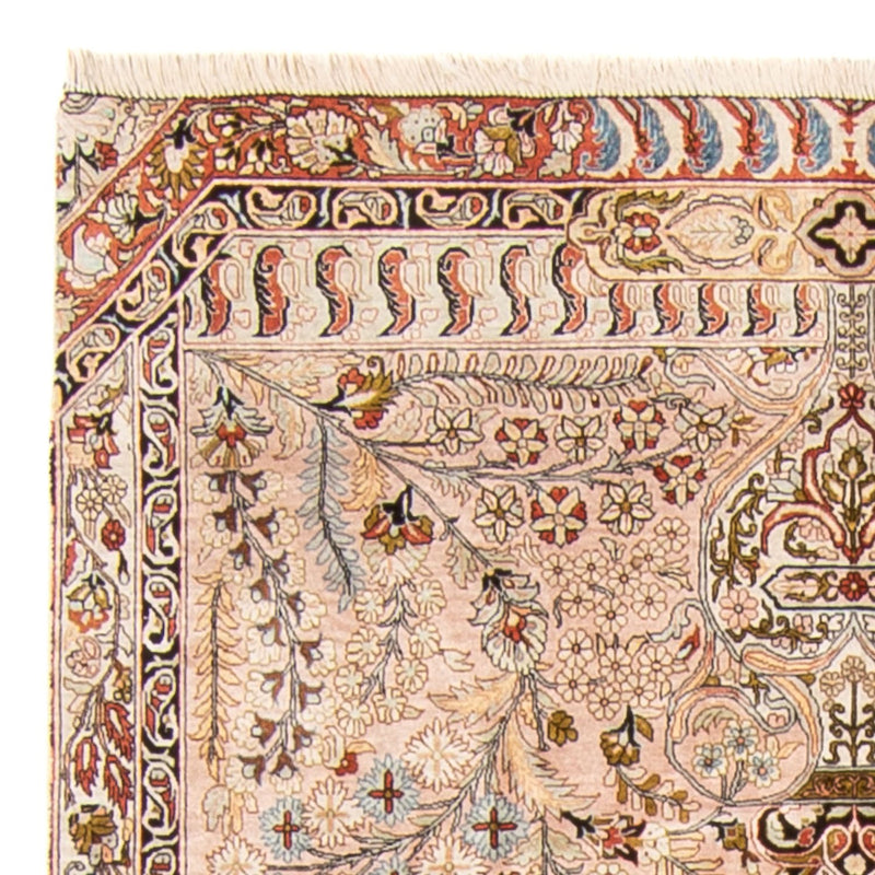 Løber Silketæppe - China Silk - 200 x 104 cm - laks