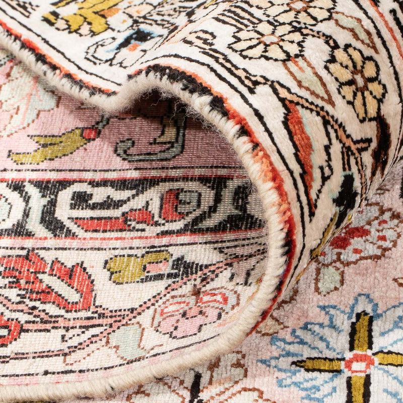 Løber Silketæppe - China Silk - 200 x 104 cm - laks