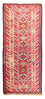 Løber Persisk tæppe - Nomadisk - 320 x 143 cm - lysrød