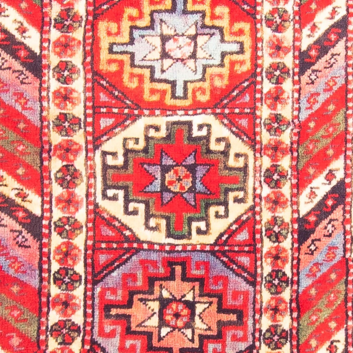 Løber Persisk tæppe - Nomadisk - 320 x 143 cm - lysrød