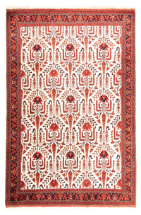 Afghansk tæppe - 270 x 186 cm - beige