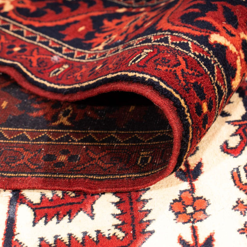 Afghansk tæppe - 270 x 186 cm - beige