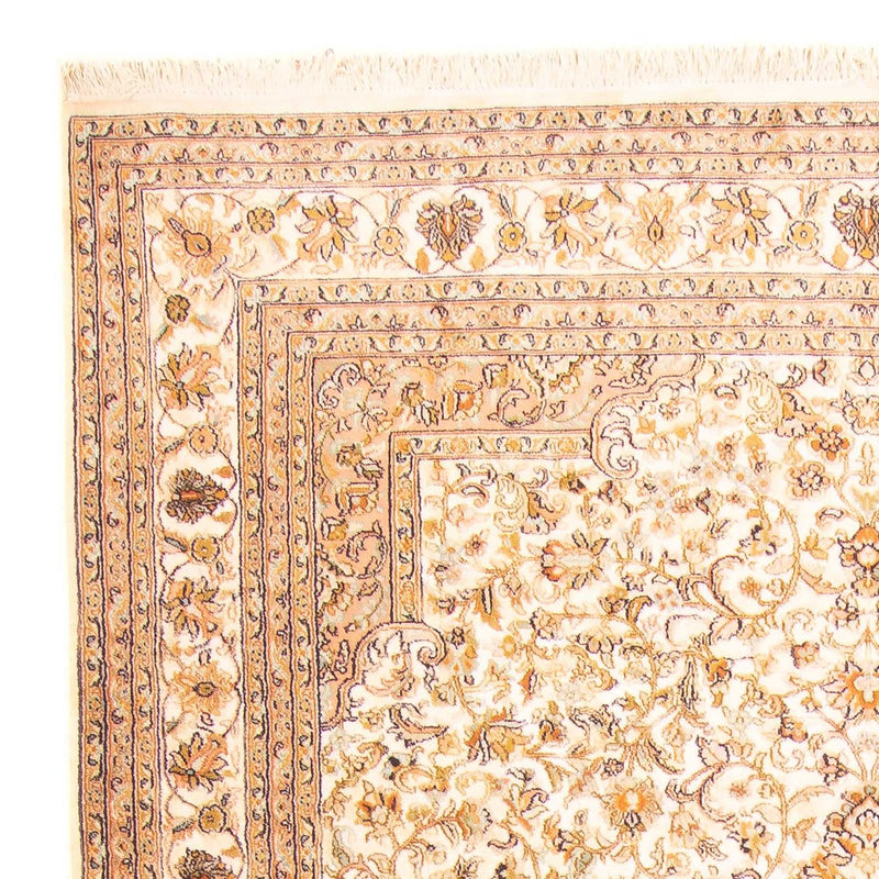 Silketæppe - Kashmir Silk - 270 x 186 cm - beige