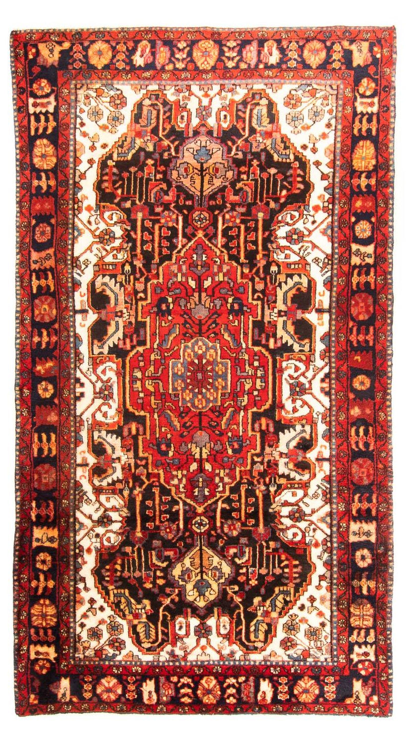 Løber Persisk tæppe - Nomadisk - 290 x 145 cm - mørkerød