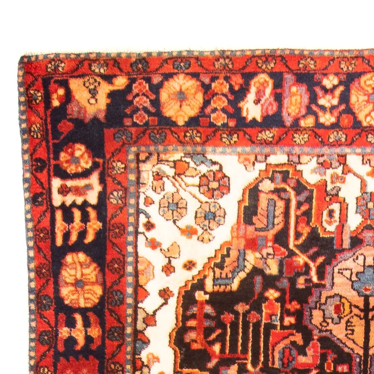 Løber Persisk tæppe - Nomadisk - 290 x 145 cm - mørkerød