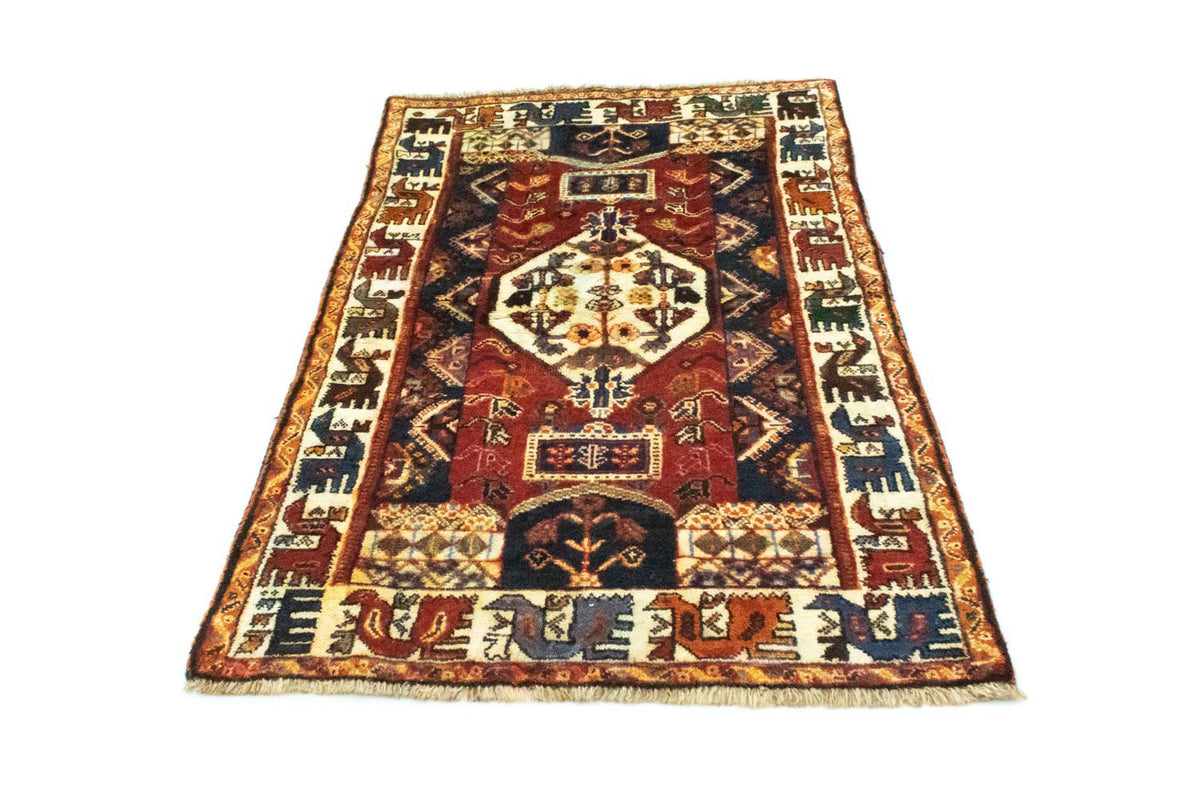Persisk tæppe - Nomadisk - 146 x 91 cm - rød