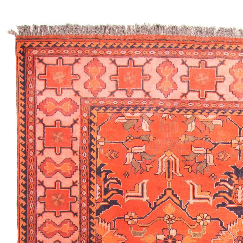 Afghansk tæppe - Hatshlu - 300 x 205 cm - lysrød