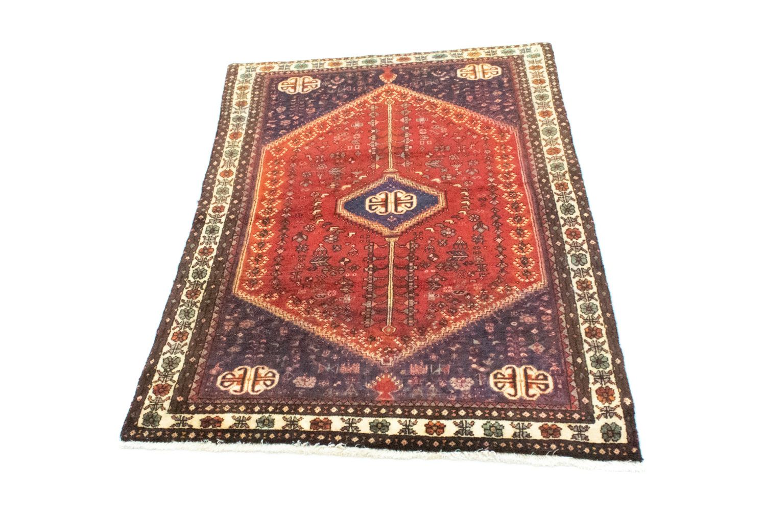 Persisk tæppe - Nomadisk - 154 x 95 cm - rød