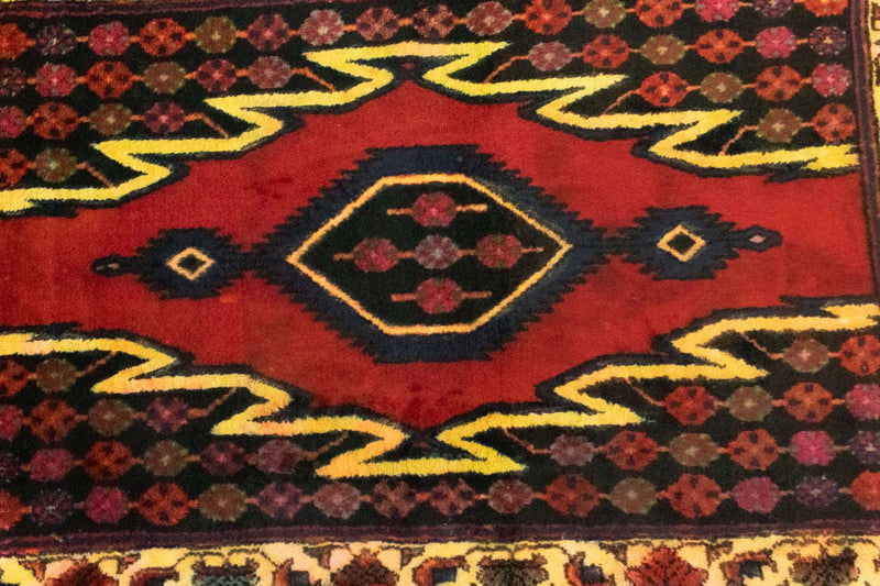 Persisk tæppe - Nomadisk - 151 x 103 cm - rød