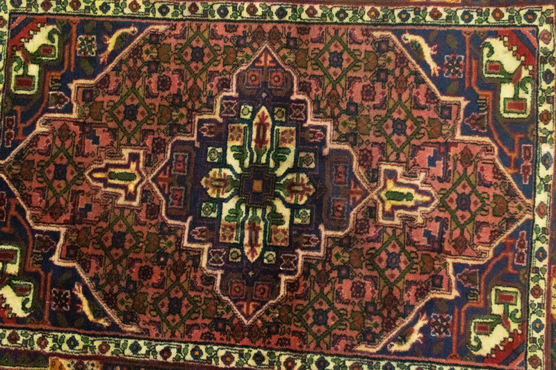 Persisk tæppe - Nomadisk - 145 x 110 cm - orange