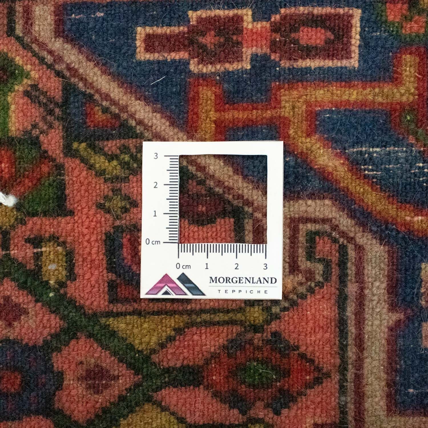 Persisk tæppe - Nomadisk - 145 x 110 cm - orange