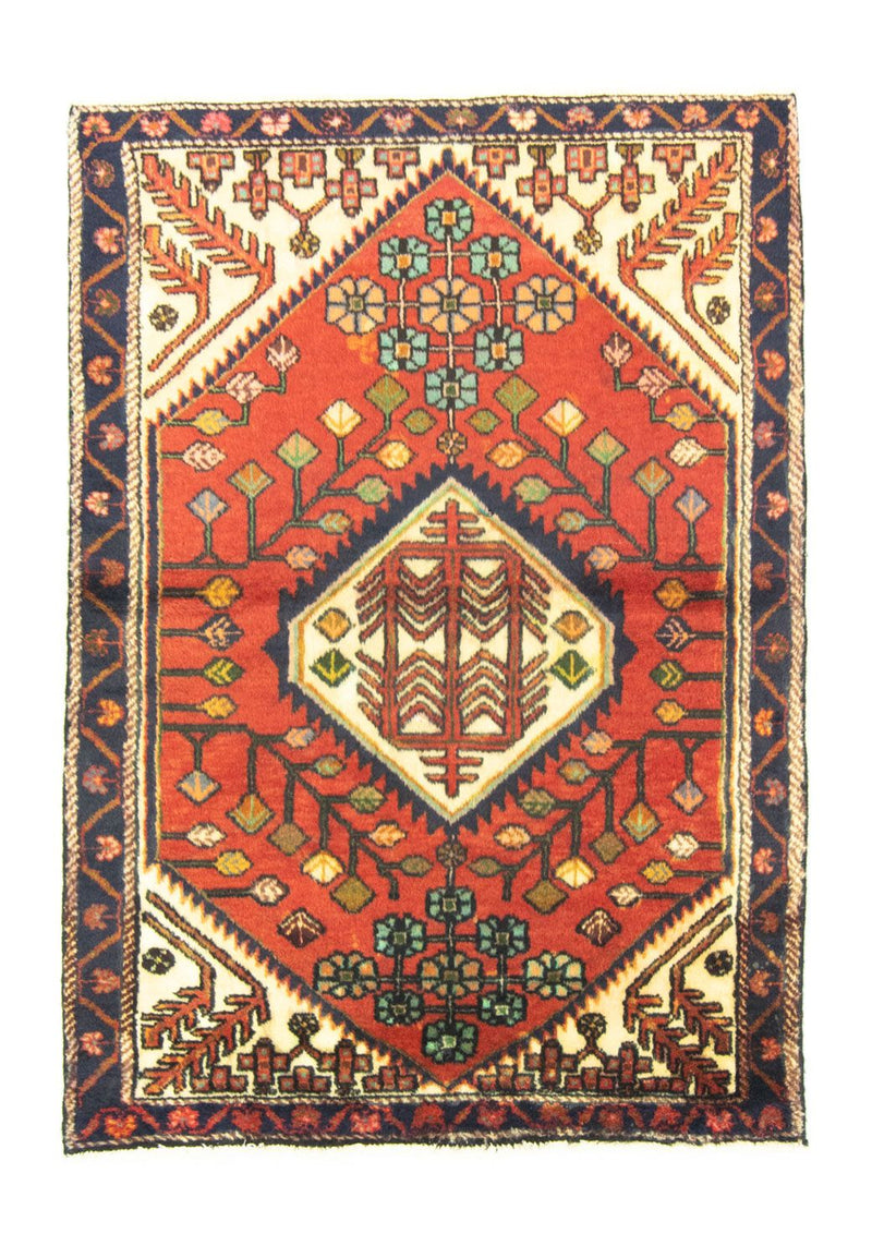 Persisk tæppe - Nomadisk - 143 x 106 cm - orange