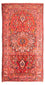 Persisk tæppe - Nomadisk - 304 x 160 cm - lysrød