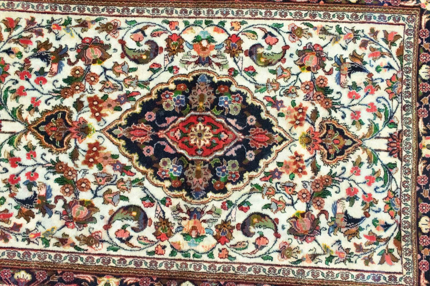 Persisk tæppe - Ghom - 145 x 102 cm - beige