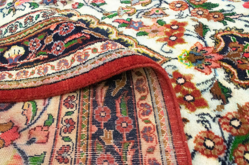 Persisk tæppe - Ghom - 145 x 102 cm - beige