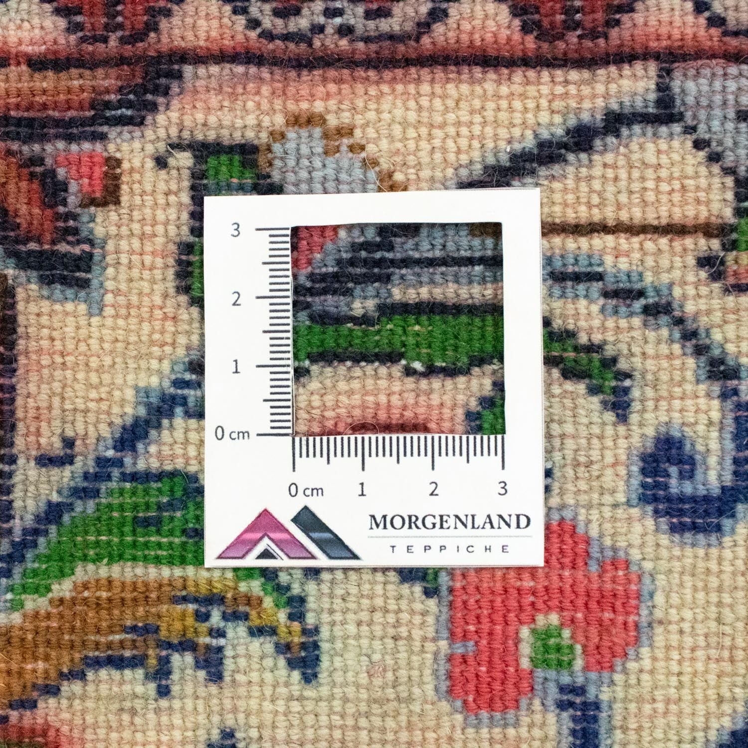 Persisk tæppe - Ghom - 145 x 102 cm - beige