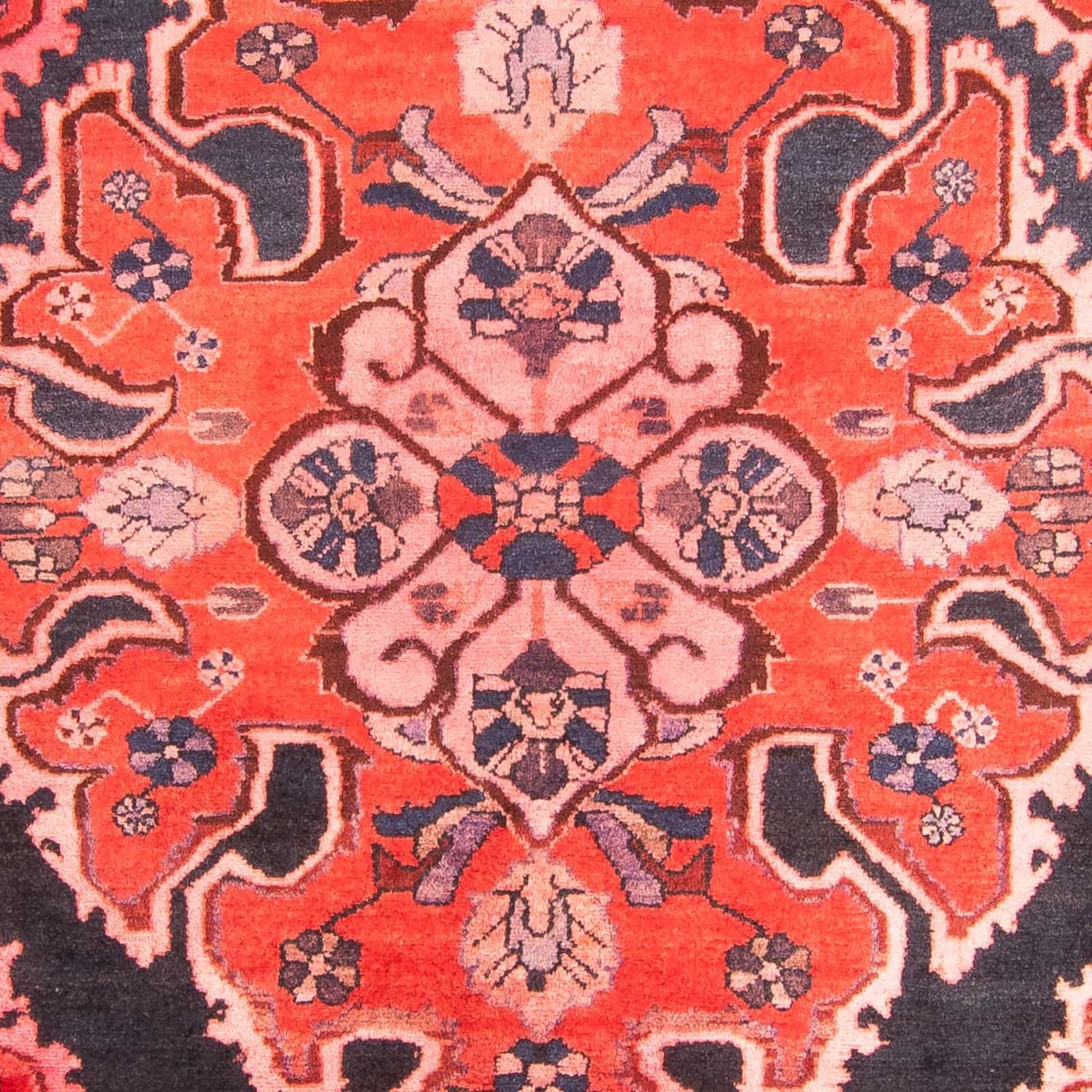 Persisk tæppe - Nomadisk - 307 x 180 cm - lysrød