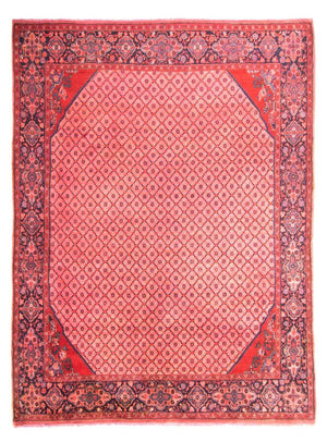Persisk tæppe - Nomadisk - 290 x 210 cm - lysrød