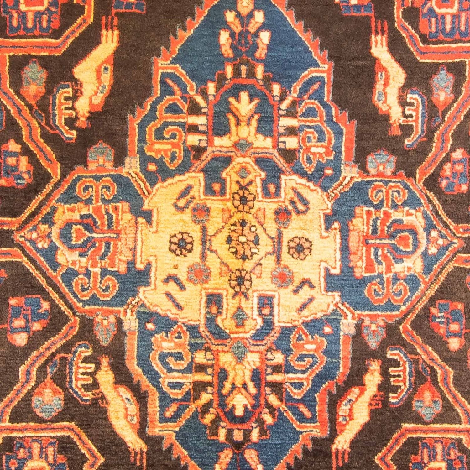 Persisk tæppe - Nomadisk - 293 x 150 cm - flerfarvet