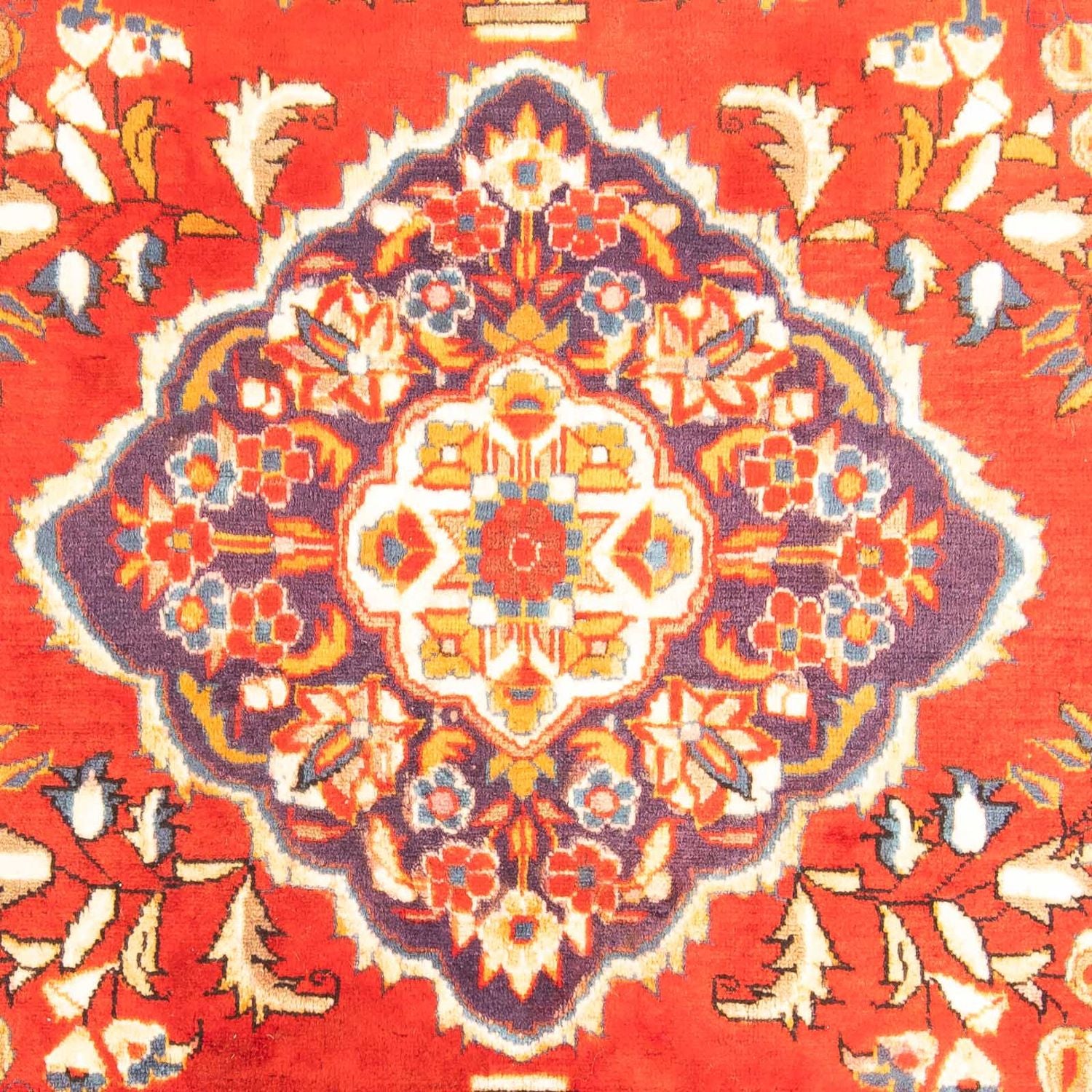 Persisk tæppe - Nomadisk - 210 x 173 cm - rød
