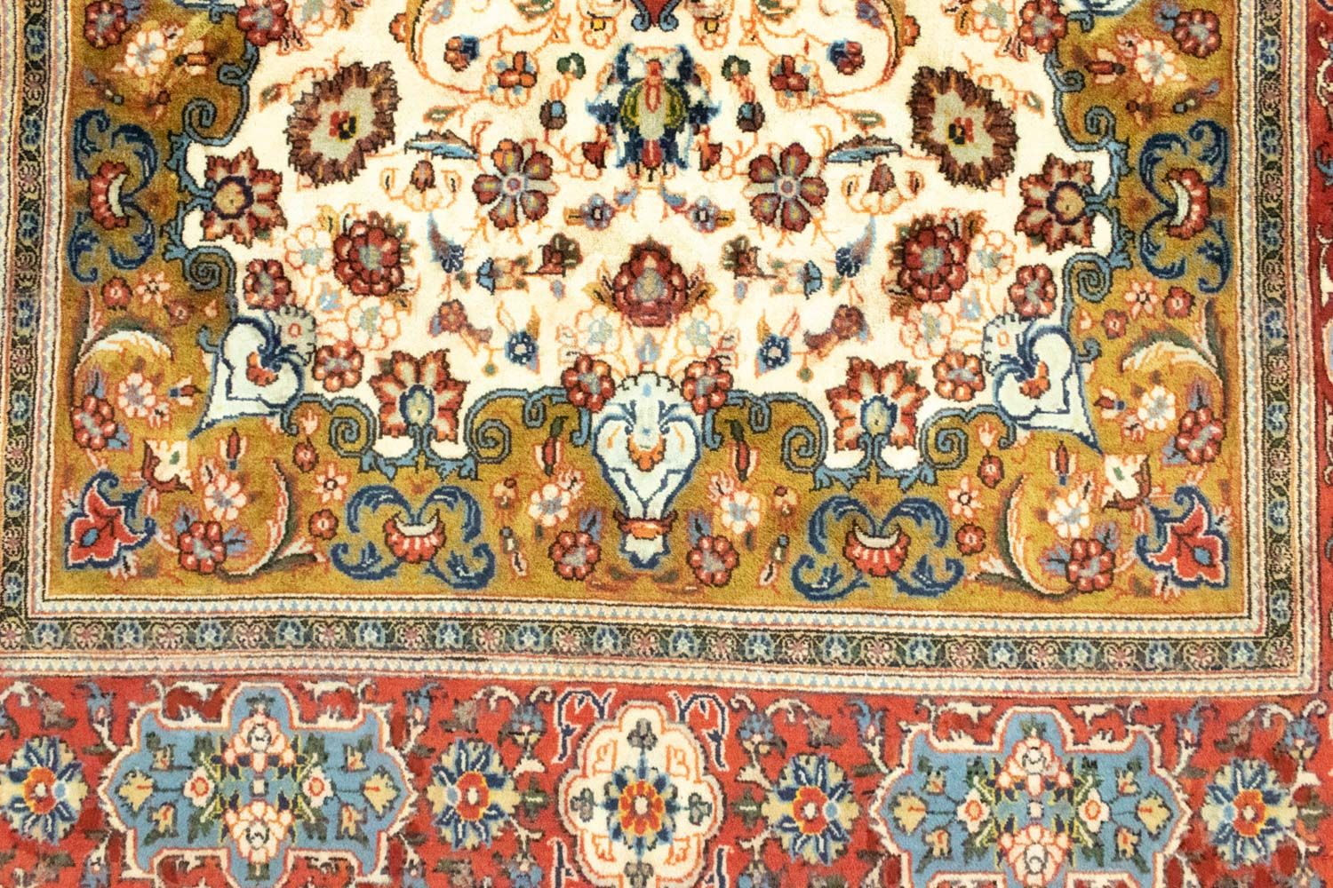Persisk tæppe - Ghom - 245 x 142 cm - beige