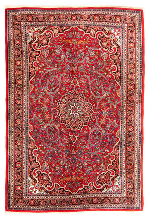 Persisk tæppe - Classic - 210 x 147 cm - rød