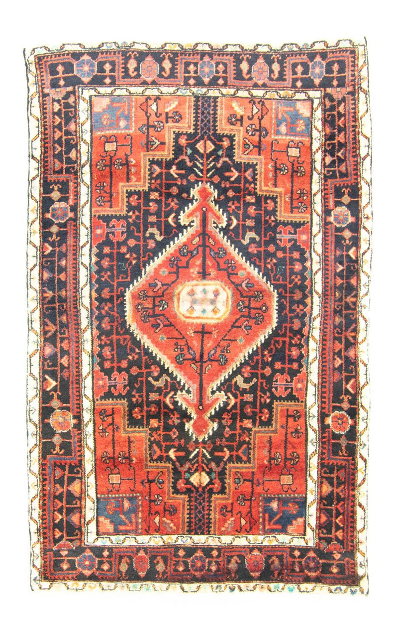 Persisk tæppe - Nomadisk - 193 x 120 cm - orange