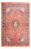 Persisk tæppe - Keshan - 217 x 139 cm - lysrød
