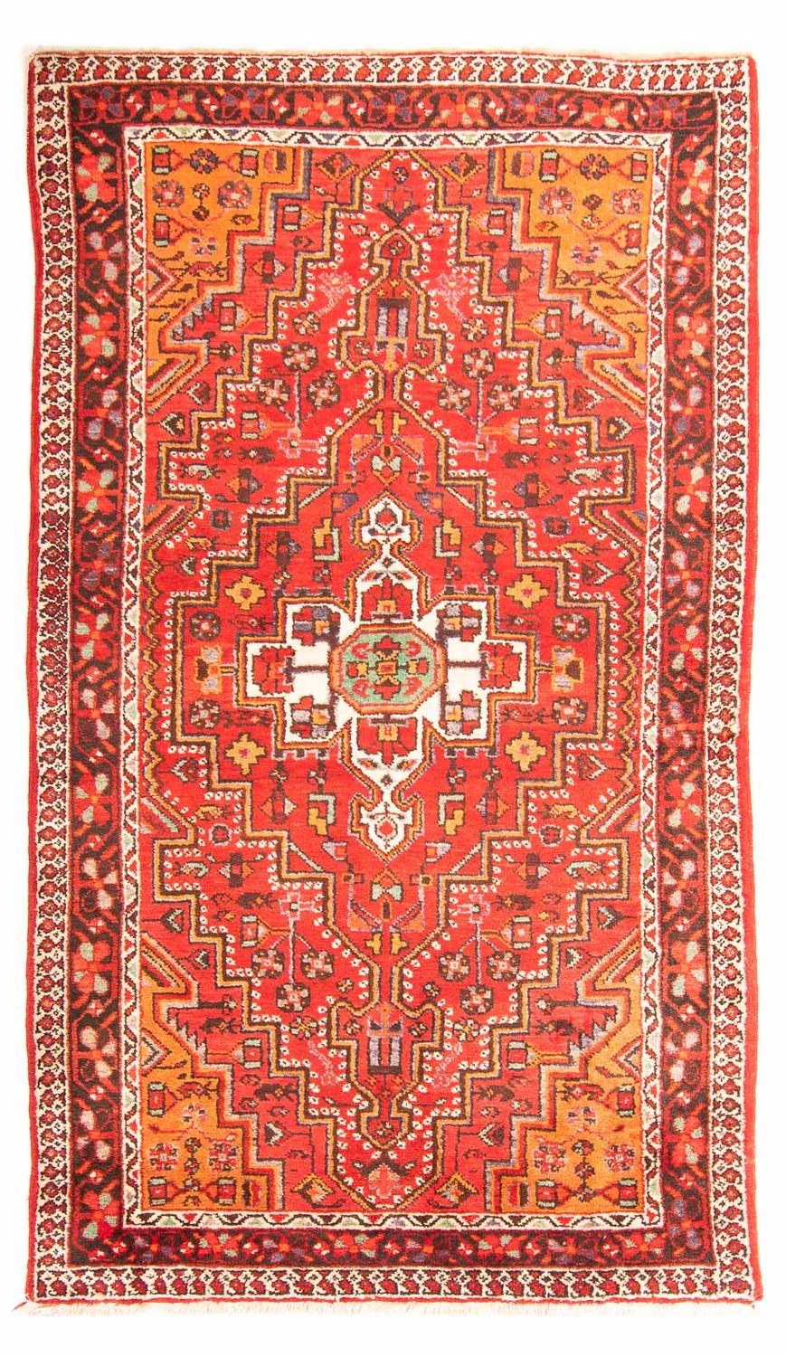 Persisk tæppe - Nomadisk - 234 x 151 cm - lysrød