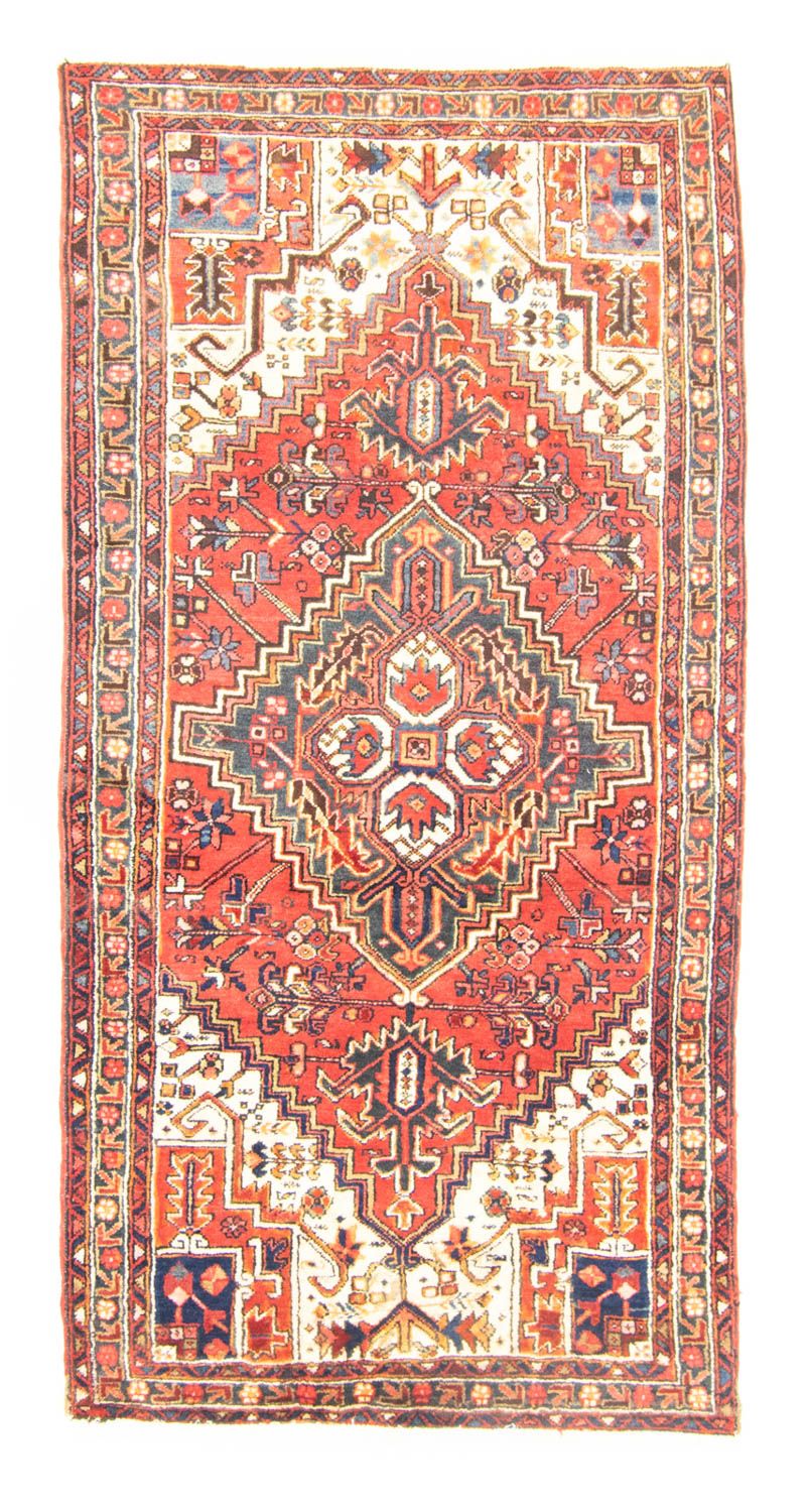 Løber Persisk tæppe - Nomadisk - 211 x 110 cm - orange