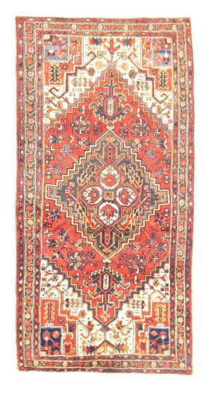 Løber Persisk tæppe - Nomadisk - 211 x 110 cm - orange