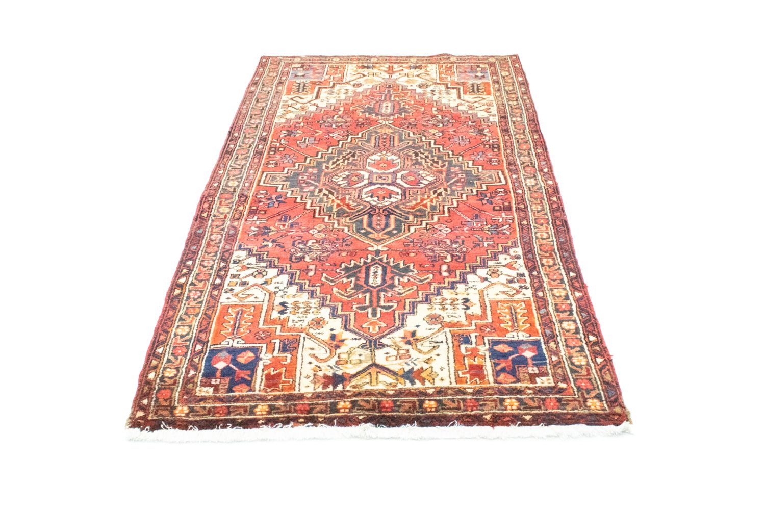 Løber Persisk tæppe - Nomadisk - 211 x 110 cm - orange