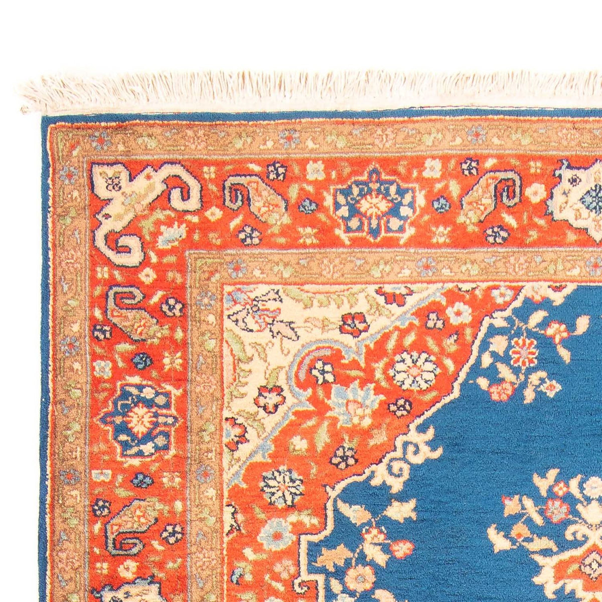 Persisk tæppe - Classic - 200 x 124 cm - blå