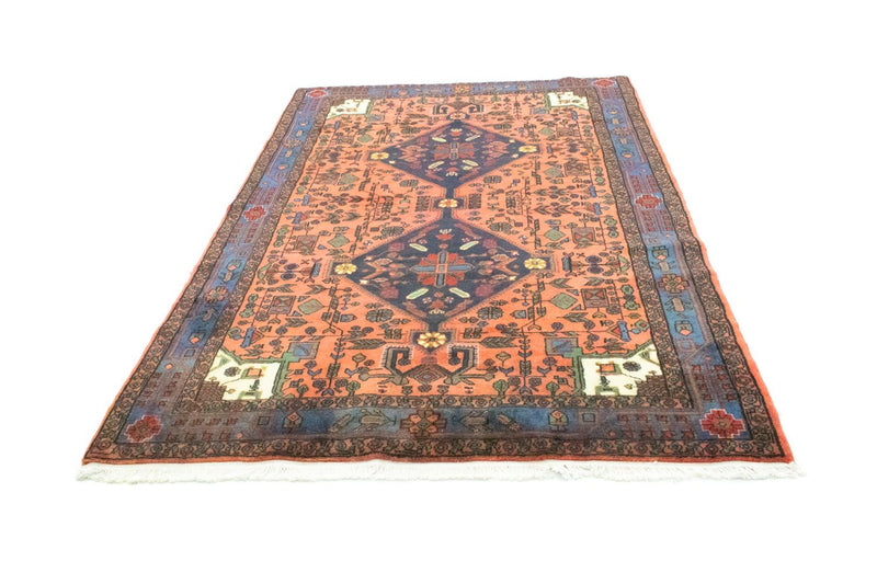 Persisk tæppe - Nomadisk - 222 x 154 cm - orange