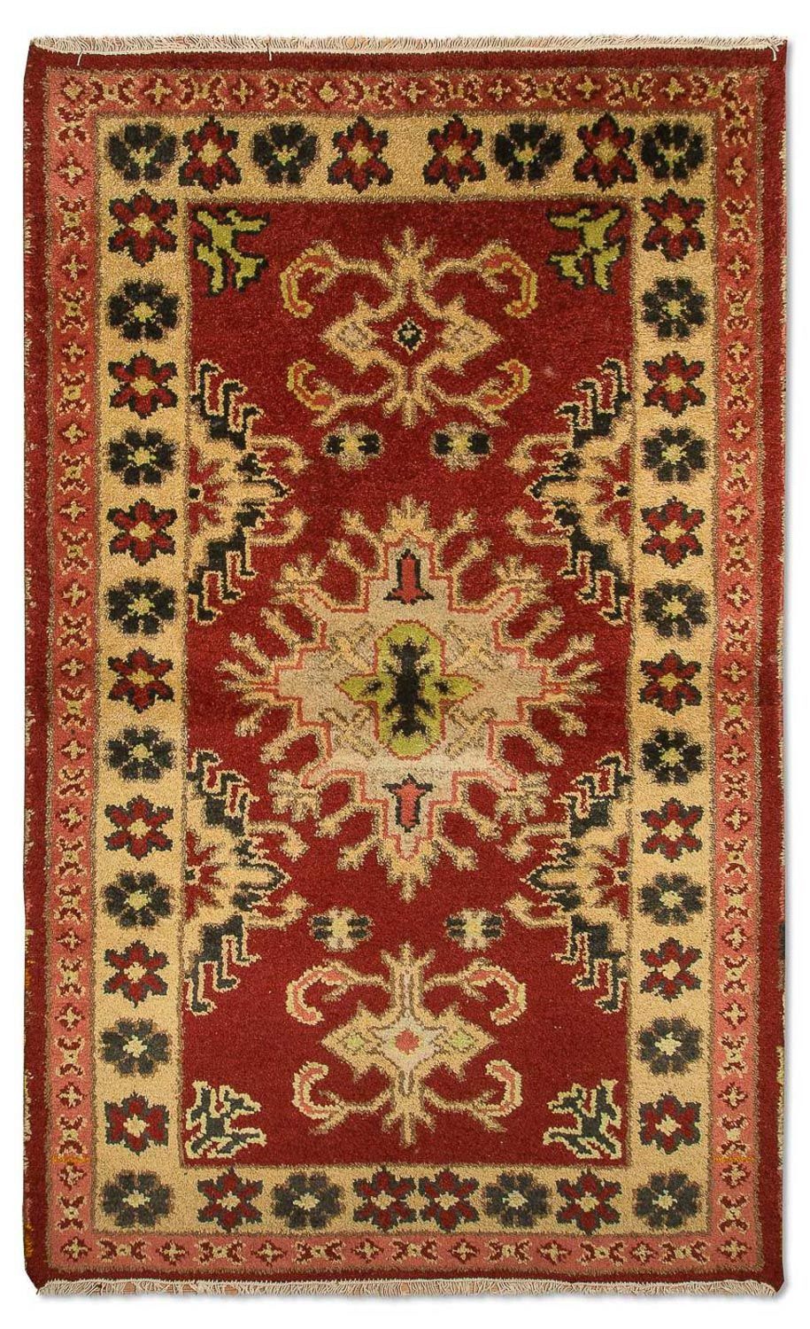 Orientalsk tæppe - 151 x 90 cm - rød