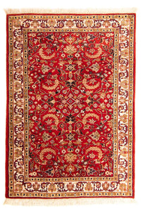 Orientalsk tæppe - Bijar - Indus - 176 x 119 cm - mørkerød