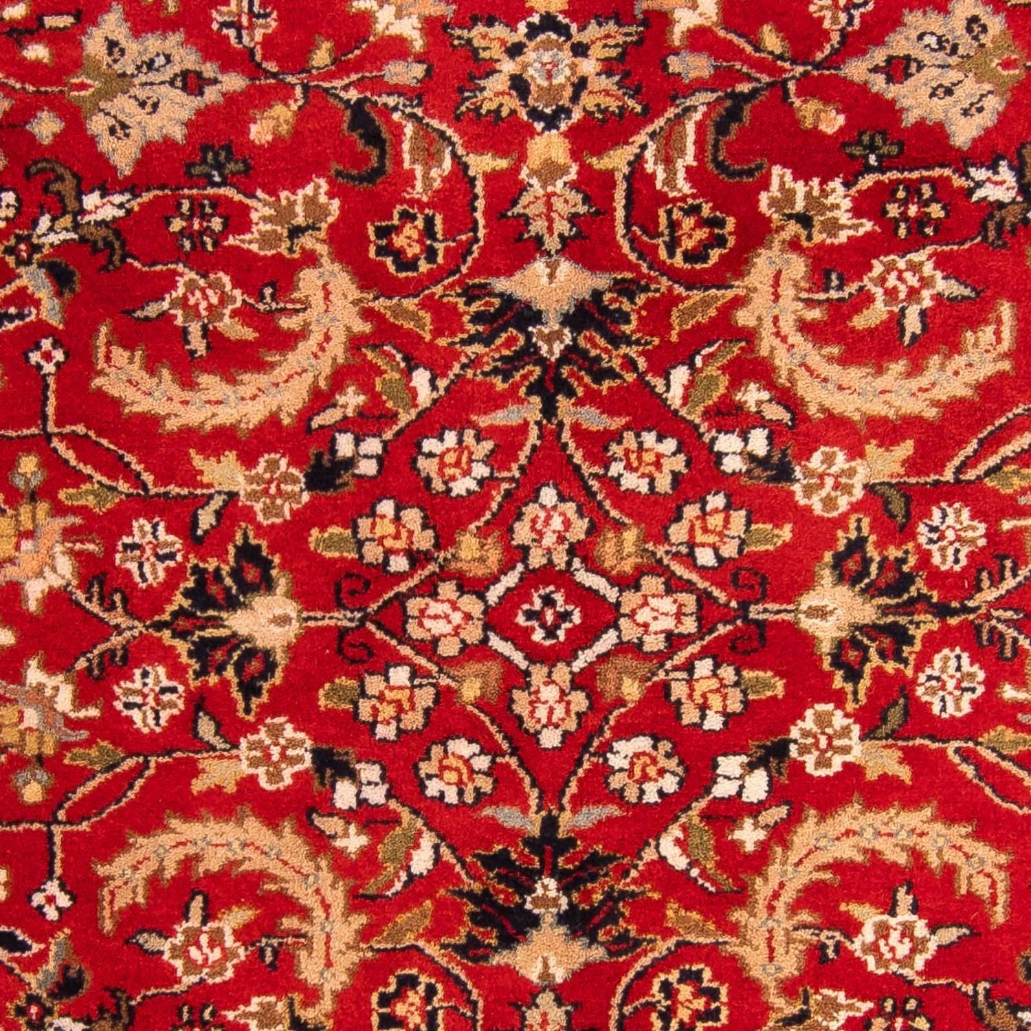 Orientalsk tæppe - Bijar - Indus - 176 x 119 cm - mørkerød