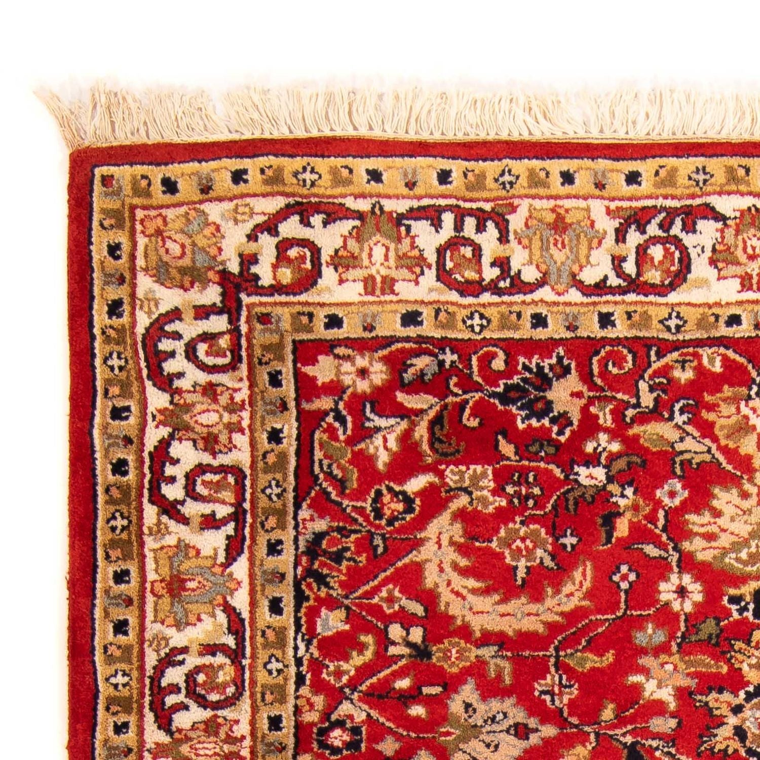 Orientalsk tæppe - Bijar - Indus - 176 x 119 cm - mørkerød