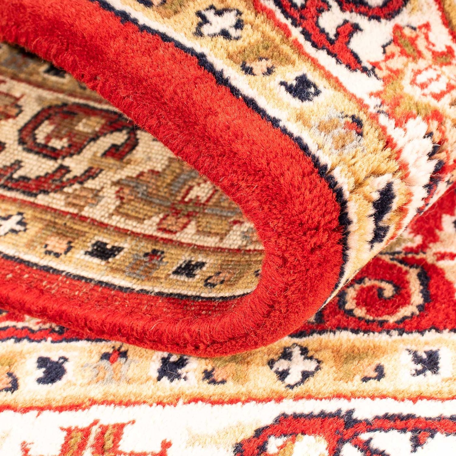 Orientalsk tæppe - Bijar - Indus - 176 x 119 cm - mørkerød