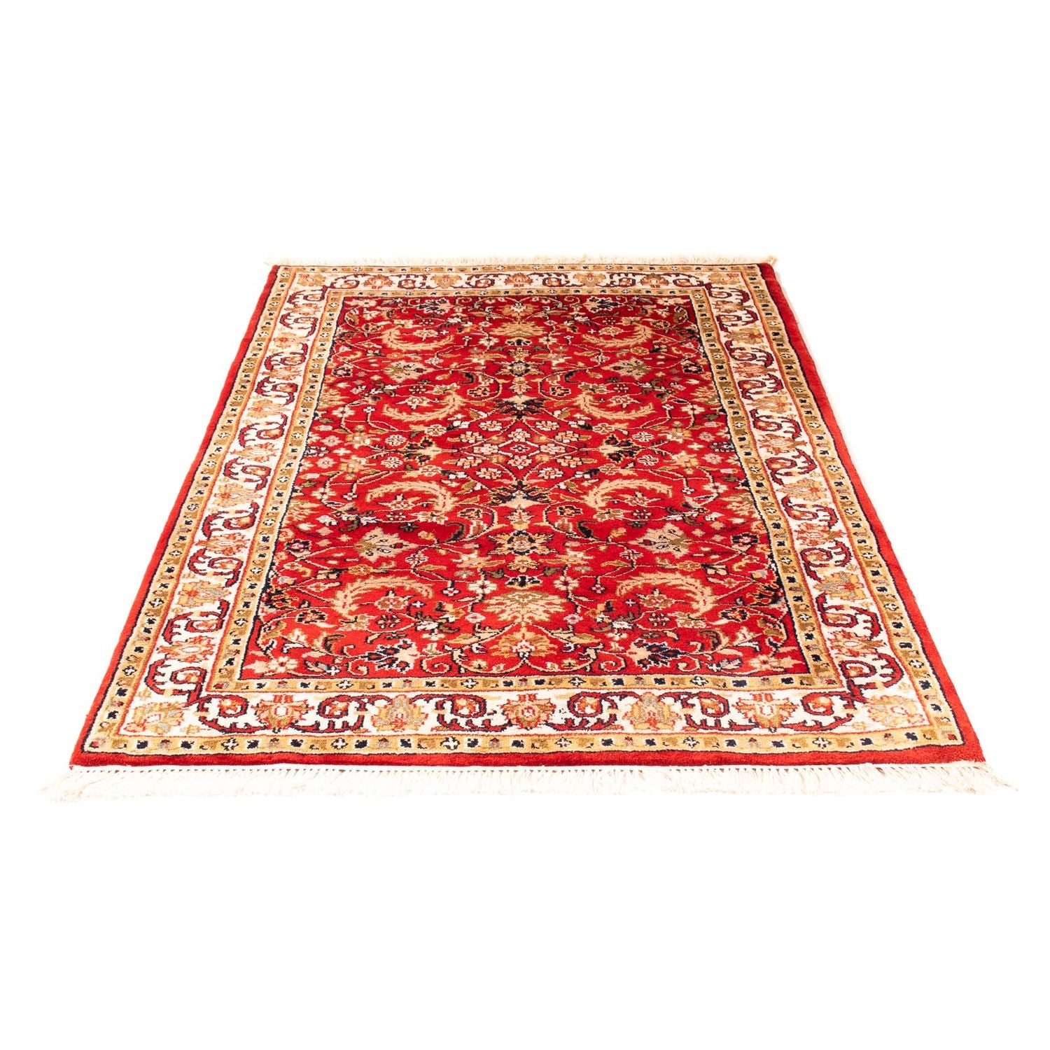 Orientalsk tæppe - Bijar - Indus - 176 x 119 cm - mørkerød