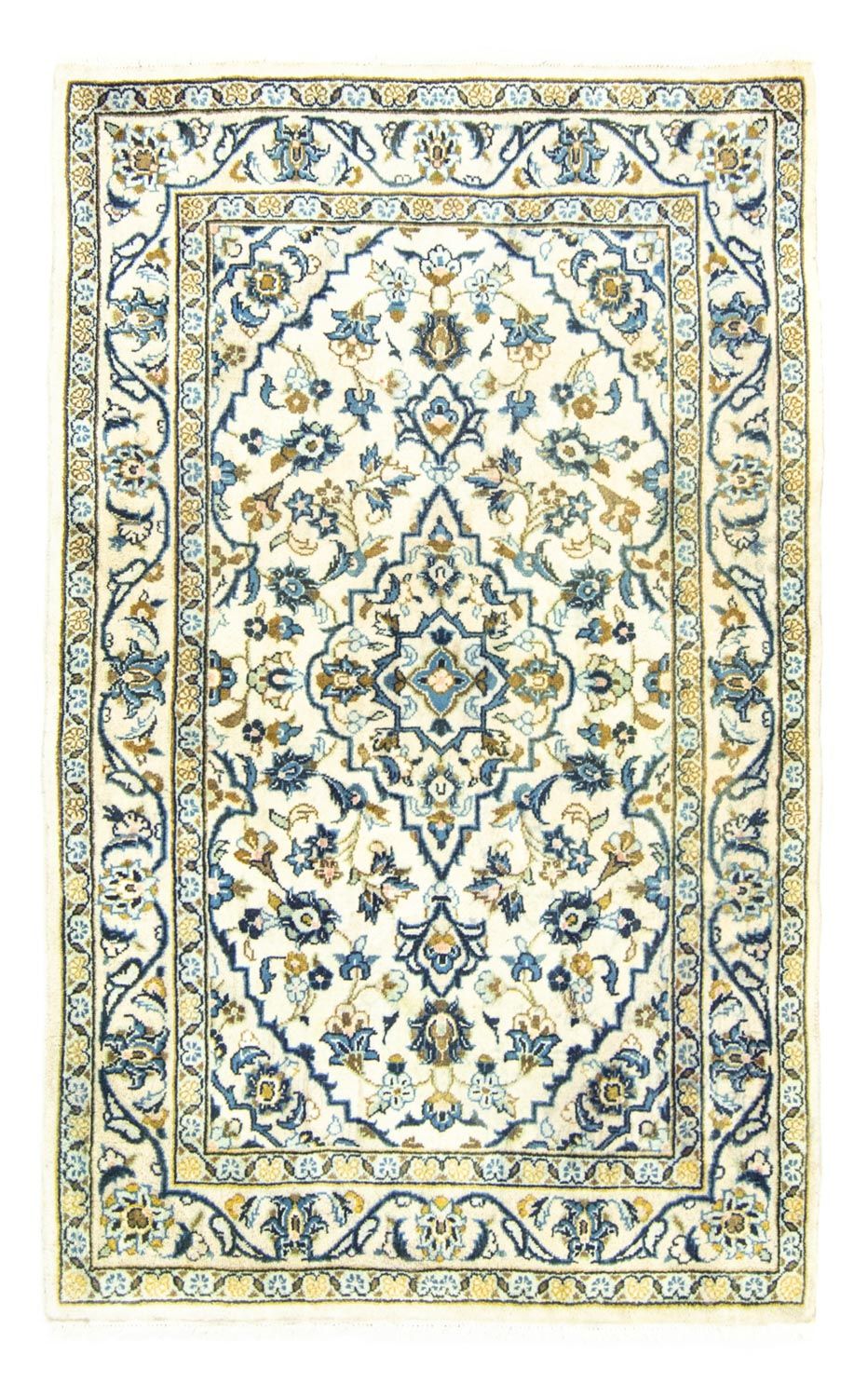 Persisk tæppe - Keshan - 162 x 102 cm - beige