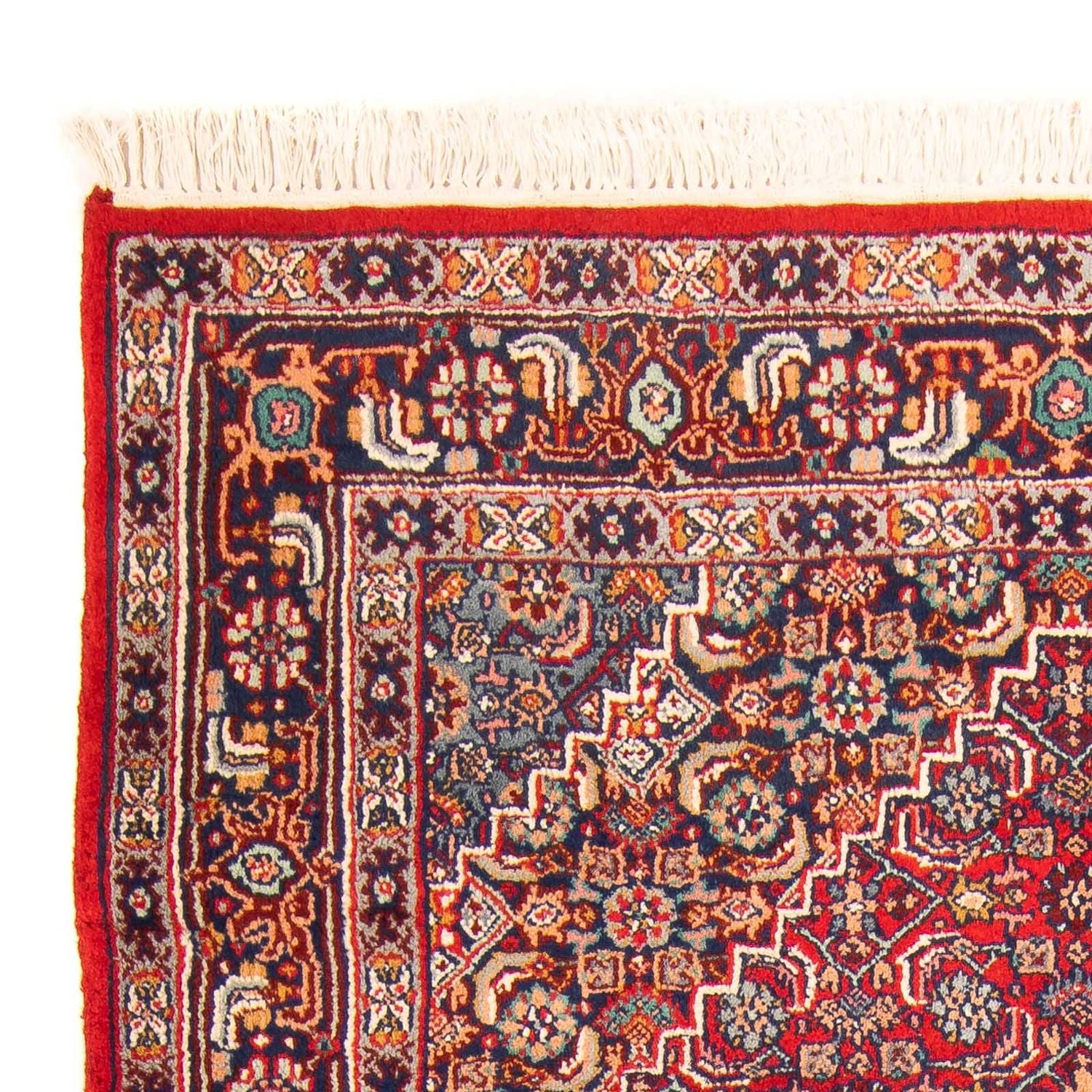 Orientalsk tæppe - Bijar - Indus - 185 x 129 cm - rød