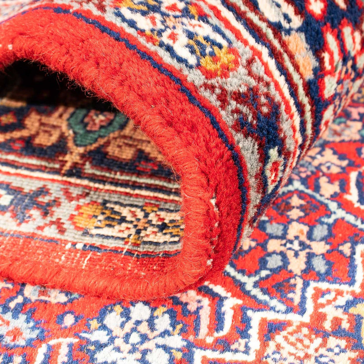 Orientalsk tæppe - Bijar - Indus - 185 x 129 cm - rød